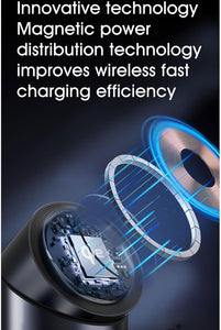 Rotation 3-in-1 Wireless Charger, Qi2 3 in 1 Wireless Charger 15W Fast Charge