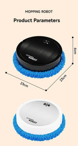 Electric Floor Mopping Robots Silent Floor Scrubber Cleaning Experts Wet and Dry Smart Home Floor Sweeping Automatic Clean Robot