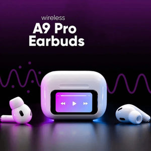 AirPods A9 Pro 2025 Earbuds | ANC/ENC with LED Touch Screen